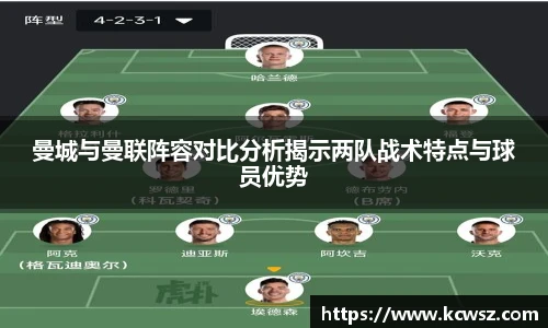 曼城与曼联阵容对比分析揭示两队战术特点与球员优势